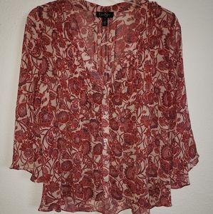 JESSICA SIMPSON BOHO FLORAL TOP